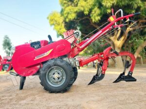 MT 18 Electric with Furrow Plough